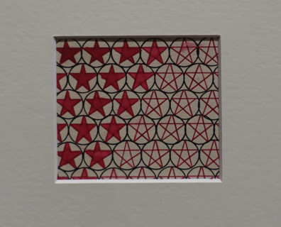 Stars in circles drawing
