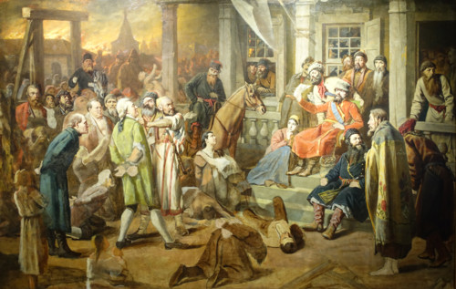 The trial of Yemelyan Pugachev