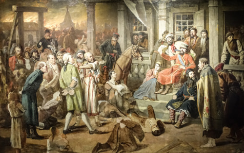 The trial of Yemelyan Pugachev