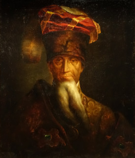 Portrait of hetman Mazepa Ivan Stepanovich (1639-1709)