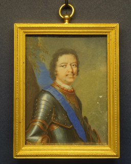 Portrait of Tsar Peter Alexeevich (1672-1725)