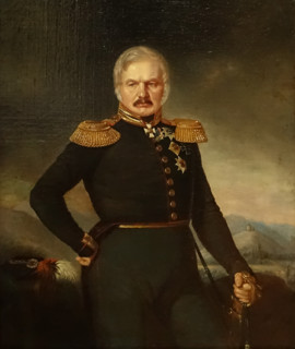 Portrait of Ermolov Alexey Petrovich (1777-1861)