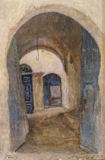 Blue doors