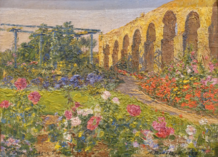 Garden in a Persian Villa in Tunisia