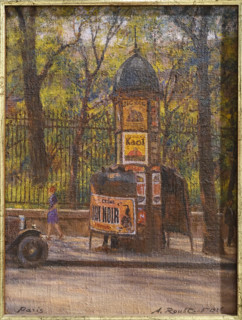 Paris Vespasienne (Public Toilet)