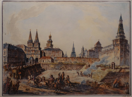 View of the Voskresensky Gate
