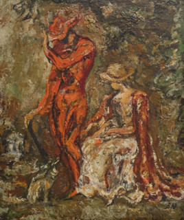 Cavalier and lady