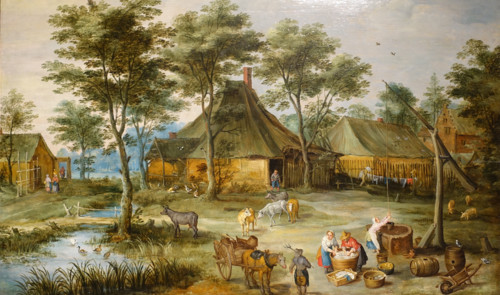 Country Landscape with a Well