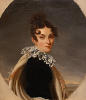 Portrait of  Maria Pavlovna Olsufyeva (1798-1819)  by Riesener Henri Francois (1767-1828)