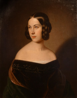 Portrait of unknown woman