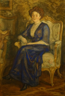 Portrait A.B. Vysotskaya - Gotz