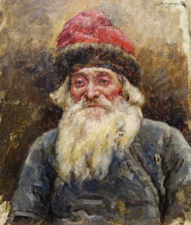 Portrait of an old man