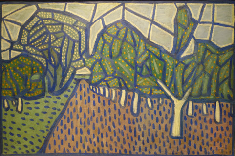 Landscape with trees