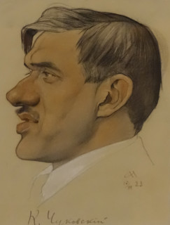 Portrait of Korney Ivanovich Chukovsky (1882-1969)