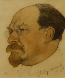 Portrait of Anatoly Vasilyevich Lunacharsky (1875-1933)