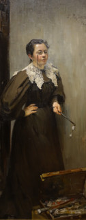 Portrait of the artist Anna Petrovna Ostroumova-Lebedeva (1871-1955)