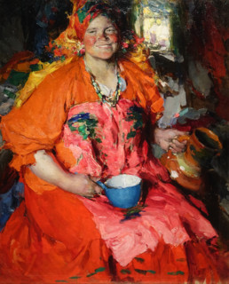 Girl with a Jug