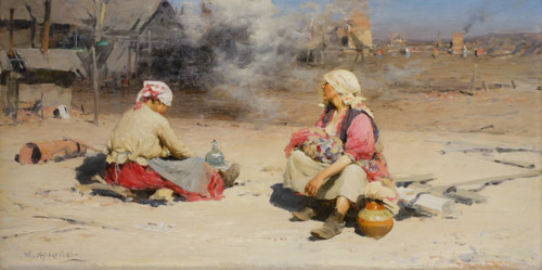 Day laborers at the Iron Foundry