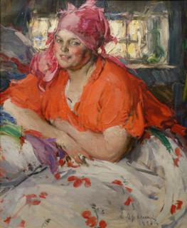 Peasant Girl in a Red Blouse