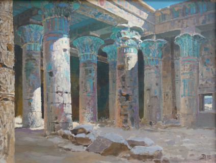 Temple of Isis on the Island of Philae
