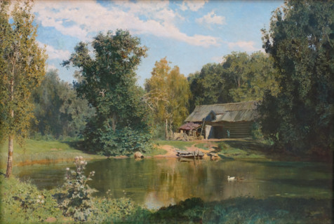 Pond in Abramtsevo