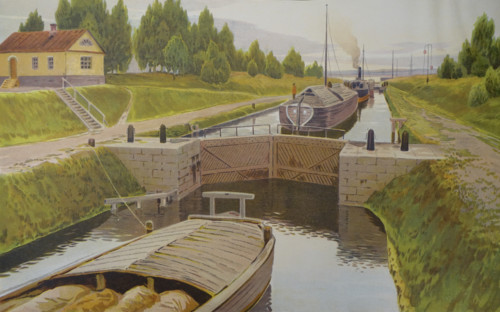 Locks in canals
