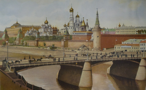View of the Moscow Kremlin