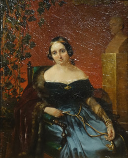 Portrait of Anna Alekseyevna Andro (née Olenina