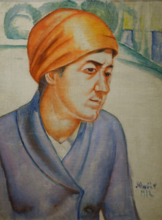 Portrait of Petrova-Vodkina Maria Feodorovna (1886-1960)