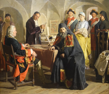 Princess Praskovya Yusupova before taking the veil