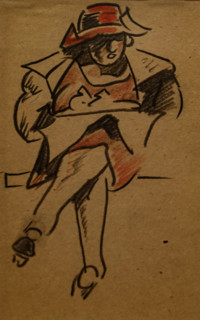 Lady in Red