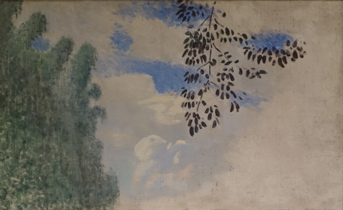 Tree Branch against Clouds