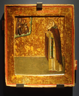 Icon of Savva Storozhevsky (Zvenigorodsky