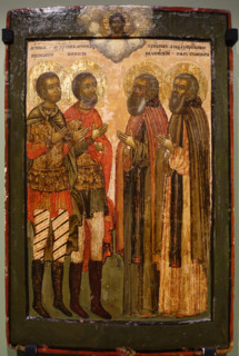 Selected saints in prayers to the Savior