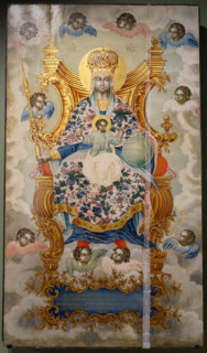 The Mother of God with the Child Jesus Enthroned