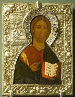 The Icon in oklad revetment