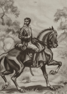 Juan Martin Diez, known as El Empecinado (1775-1825). Leader of Spanish guerrillas against French