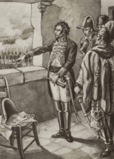 Spanish War of Independence (1808-1814). Battle of Salamanca (22 July 1812). Combat that took place