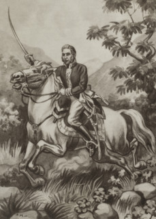 Francisco Espoz y Mina (1781-1836). Spanish military. Leader of the guerrillas of Navarre during