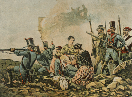 Peninsular War (1808-1814). Third Siege of Gerona (6 May to 12 December 1809). The city was
