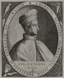 Amerigo Vespucci (1454-1512). Florentine merchant, explorer and navigator. In 1505, King Ferdinand
