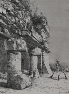 El Castillo, (the Castle), also known as the Temple of Kukulcan. Chichen Itza, State of Yucatan,