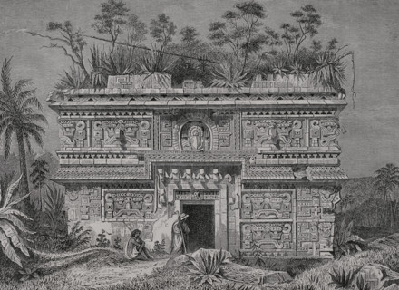 The Nun's House (La Casa de las Monjas). Chichen Itza, State of Yucatan, Chichen Itza, Mexico.