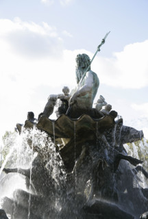 Berlin, Germany. Neptune Fountain (Neptunbrunnen). Designed by Reinhold Begas (1831-1911) and