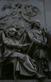 From left to right: Carl Heinrich Graun (1704-1759), German composer and tenor; and Gotthold