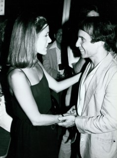 Paul Simon with Carrie Fisher
