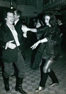 Maria Taylor Burton dancing with Leonard Harding