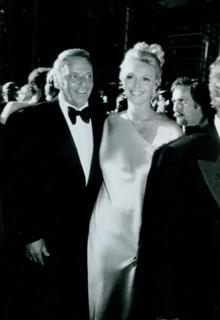Frank Sinatra and wife Barbara Sinatra
