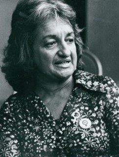 American feminist writer and activist Betty Friedan