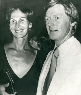 Renee Richards with her boyfriend Michael Backus